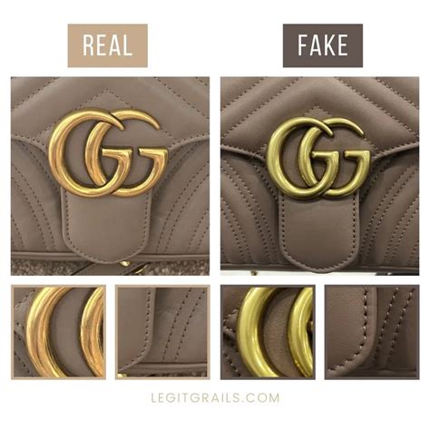 gucci marmont matelasse fake vs real|Gucci Marmont bag counterfeit.